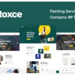 Roxce - Painting Services WordPress Theme
