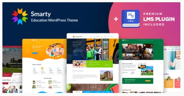 Smarty - School Kindergarten WordPress theme