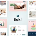 Suki - Meditation Channel Elementor Template Kit
