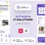 UXApex – IT Solutions & Services Company Elementor Template Kit