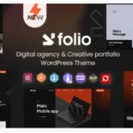 Webfolio - Creative Portfolio & Digital Agency WordPress Elementor Theme