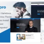 Xzopro - Finance And Business WordPress Theme
