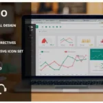 Admin.io - Responsive Material Design Dashboard