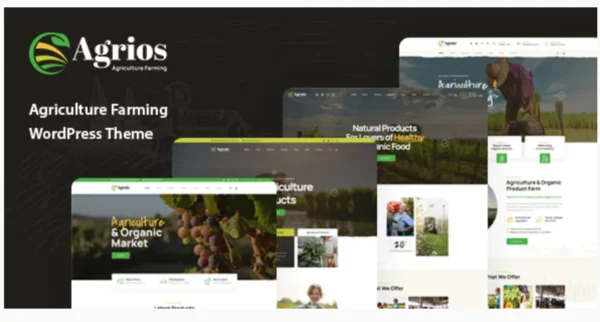 Agrios - Agriculture Farming WordPress Theme