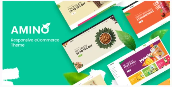Amino - Organic & Multipurpose OpenCart Theme