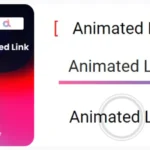 BWD Animated Link addon for elementor