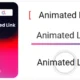 BWD Animated Link addon for elementor