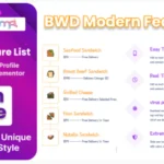BWD Modern Feature List Addon For Elementor