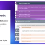 BWD accordion addon for elementor