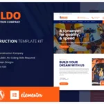 Bildo - Construction Elementor Template Kit