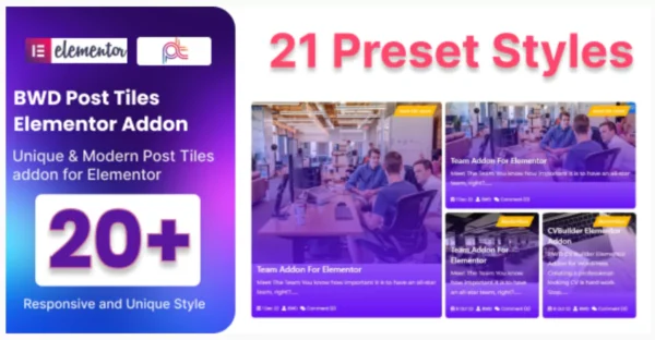 Blog Post Tiles Addon For Elementor