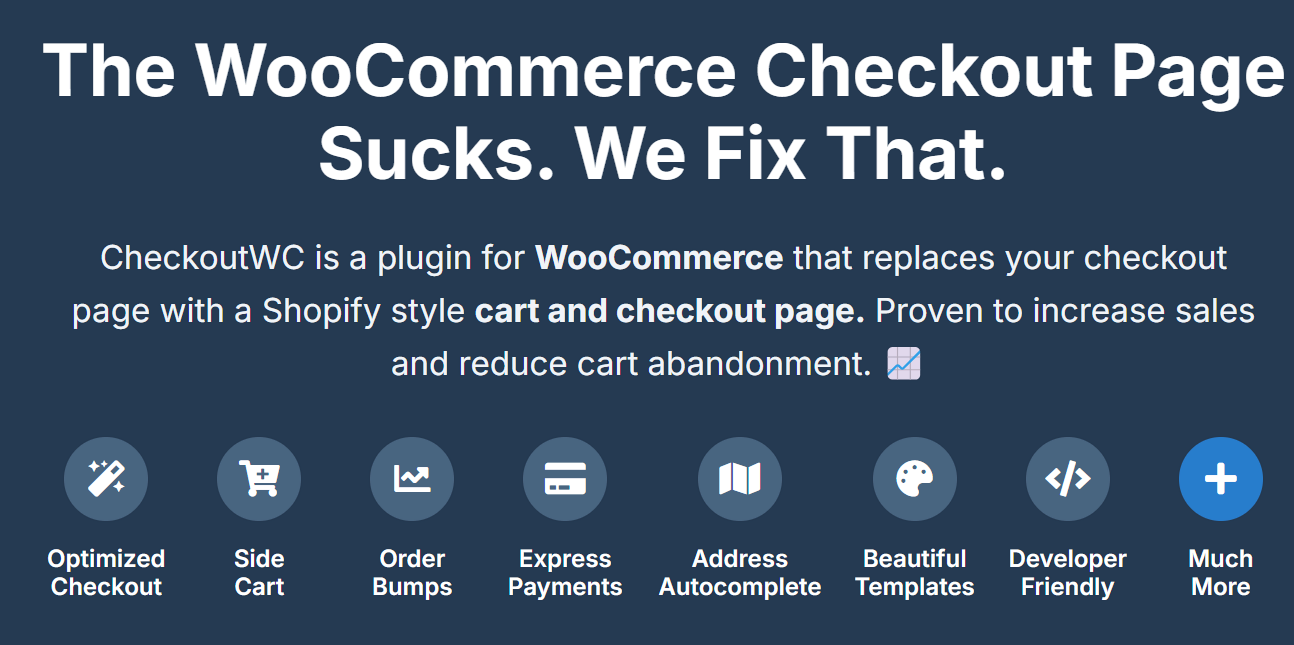 Checkout For Woocommerce Plugin