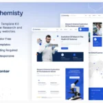 Chemisty – Science Research & Laboratory Elementor Template Kit