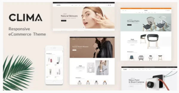 Clima - Responsive OpenCart Theme (Included Color Swatches)