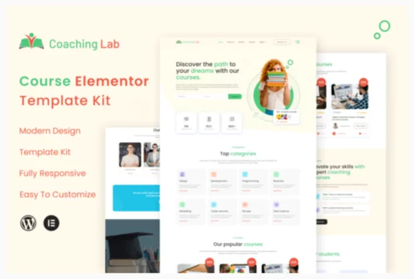 Coaching Lab - Coaching Center Elementor Template Kit