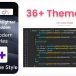 Code Highlighter Addon for Elementor