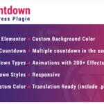 Countdown for Elementor WordPress Plugin