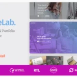 Creative Lab - Studio Portfolio & Design Agency WordPress Theme