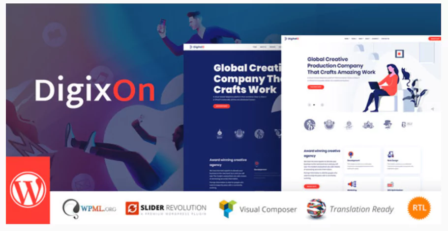 Digixon - Digital Marketing Strategy WP Theme
