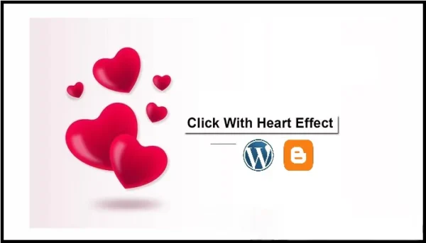 Double Click Heart Effect For Wordpress And Blogger
