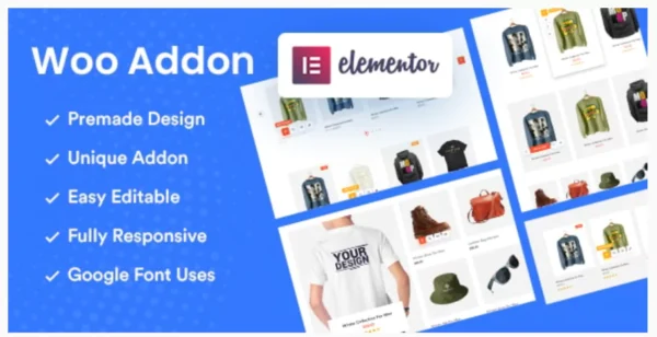 Elementor Addons For WooCommerce Product