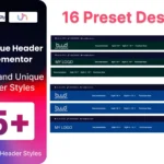 Elementor Header Addon For WordPress