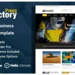 Factory Press - Industrial Business Joomla Template
