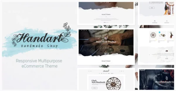 HandArt - Opencart 3 Theme for Handmade Artists and Artisans