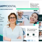 Happy Dental - Dental Care Service Elementor Kit