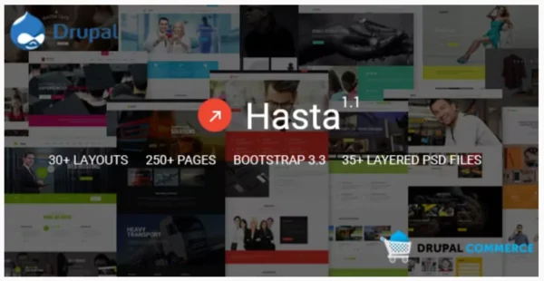 Hasta - Multipurpose Responsive Commerce Theme