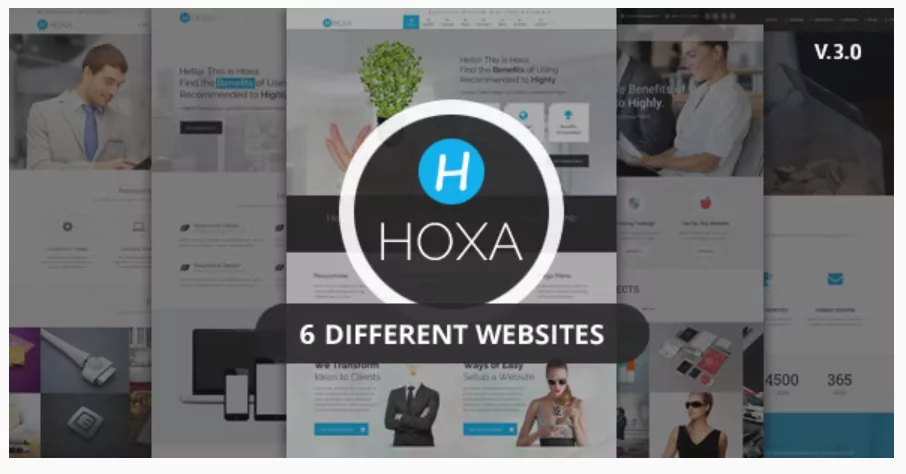 Hoxa - Responsive Multipurpose Joomla Template