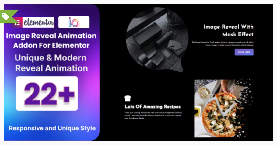 Image Reveal Animation Addon For Elementor