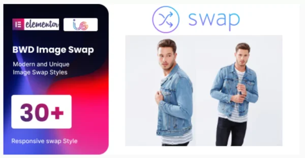 Image Swap addon for elementor