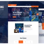 Industing - Factory & Business WordPress Theme