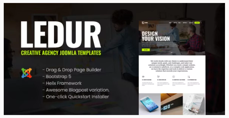 Ledur - Creative Agency Joomla Templates