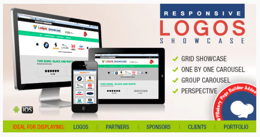 Logos Showcase Pro - Addon for WPBakery Page Builder