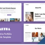 Martha Creative Portfolio Joomla 5 Template