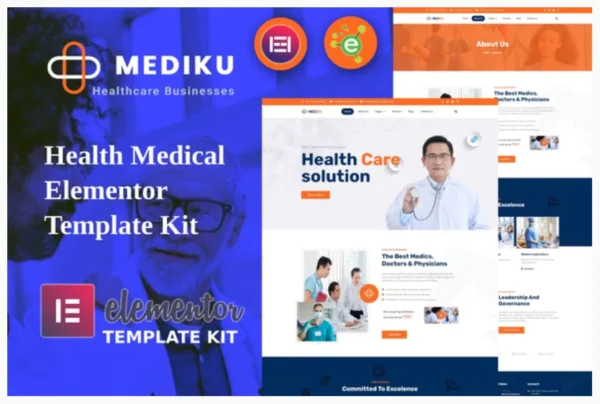 Mediku - Health Medical Elementor Template Kit