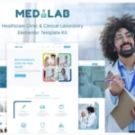 Medilab - Healthcare & Clinical Laboratory Elementor Template Kit