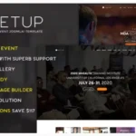 MeetUp Conference Event Joomla 5 Template
