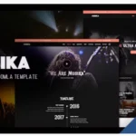 Musika - Music Festival & Band Joomla 5 Template