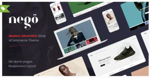 Nego - Minimalist Responsive Opencart 3 Theme