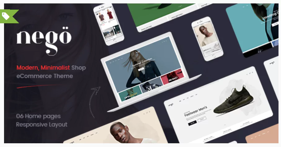 Nego - Minimalist Responsive Opencart 3 Theme