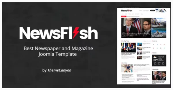 NewsFlash - Joomla News & Magazine Template