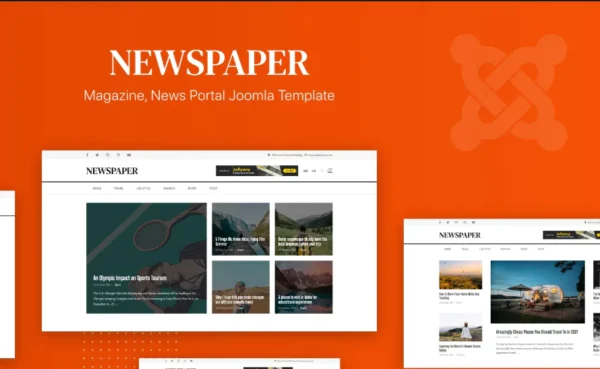Newspaper - Magazine, News Joomla 4 Template