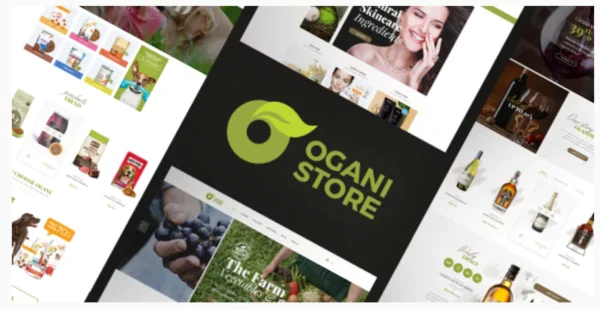 Ogani - Organic, Food, Pet, Alcohol, Cosmetics Opencart 2.3 & 3.x Theme
