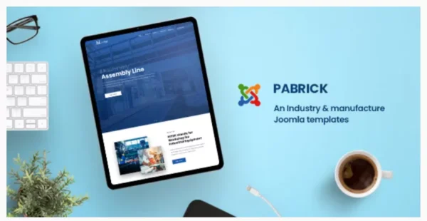 Pabrick - Industry and Manufacture Joomla 4 Templates