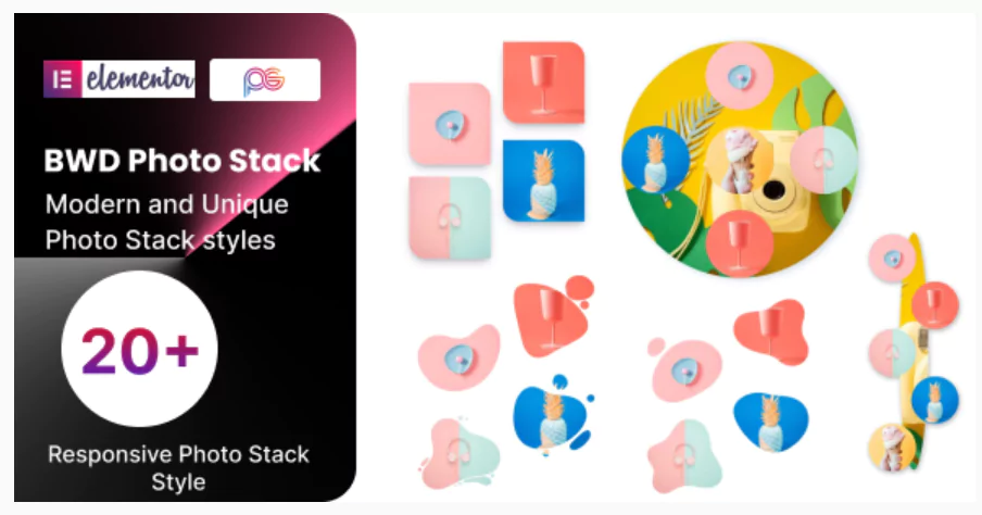 Photo Stack Addon for Elementor