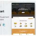 Plazart - Construction Equipment Joomla 5 Template
