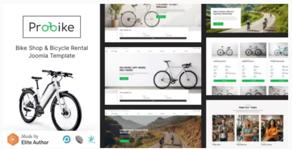 ProBike - Bike Shop & Bicycle Rental Joomla 5 Template